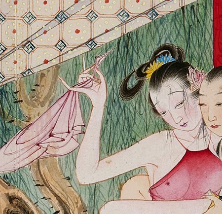 潼关县-迫于无奈胡也佛画出《金瓶梅秘戏图》，却因此成名，其绘画价值不可估量